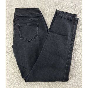 Van Heusen Stretch Extensible Women's Pull on Jeans Charcoal Black Size 4